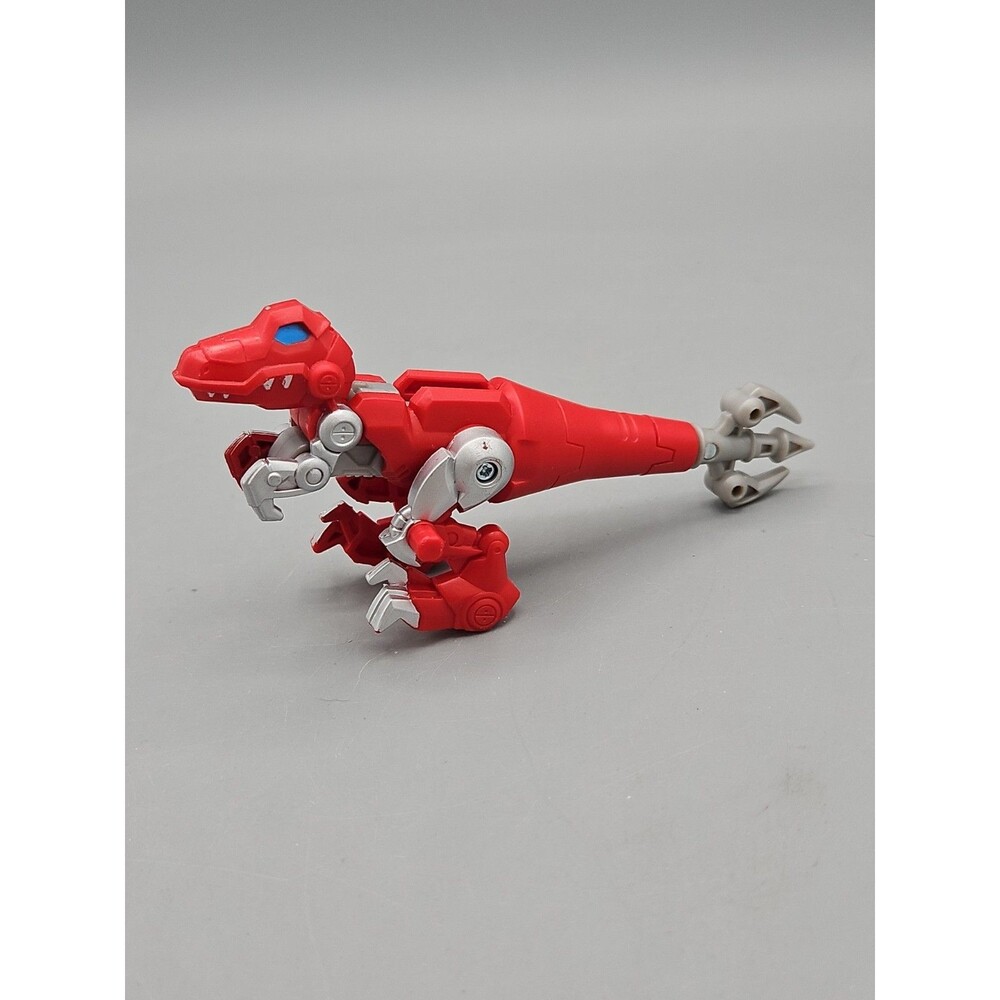 Transformers Dinobots Rescue Bot Lance Red Raptor Toy Velociraptor Weapon RB